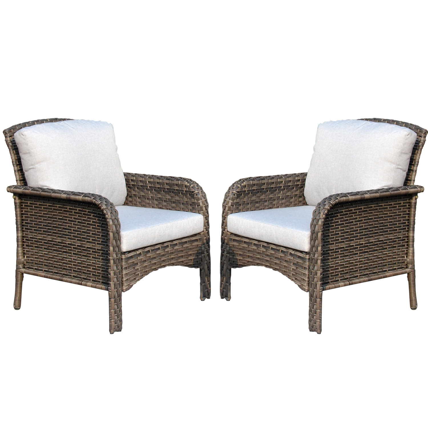 Dovecove Gretna Patio Chair with Cushions & Reviews | Wayfair