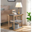Table de bout avec rangement Gerrity