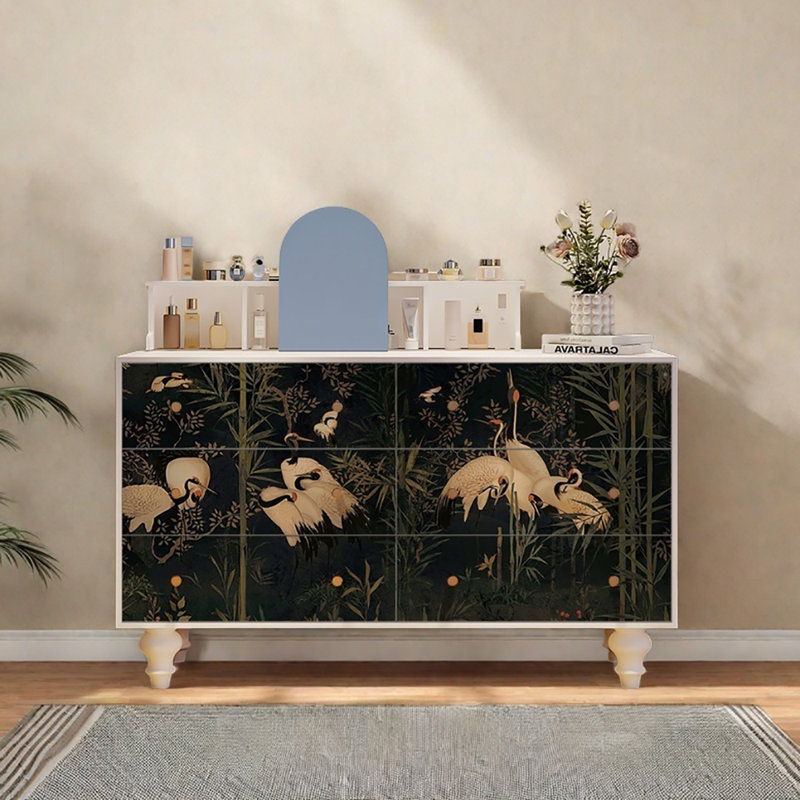 53in Six-drawer Sideboard Cabinet