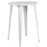 Commercial Grade Round Indoor-Outdoor Bar Height Table