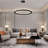 Alayanna LED Kitchen Island Wagon Wheel Chandelier