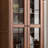 Nut-brown Solid Wood+Glass Display Cases-120539000