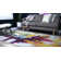 Tapis abstrait beige Auyeung