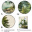 «Green Pine Tree Eernal Guardians III», reproduction d'un seul cadre photo sur toile-91228867-91228862