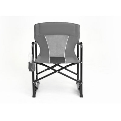 Chaise berçante pliante portative pour l'extérieur