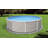 Belize Round 52-in Deep 6-in Top Rail Swimming Pool Package-88793015