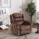 2 Piece Modern And Super Soft Microfiber Manual Reclining Living Room Set With Stylish Pattern