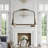 Retro Engraved Bathroom Mirror, Arched Wall Mirror-287107976-287107977
