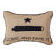 Coussin décoratif manuel en mélange de coton noir et brun manuel 17 po x 12 po Woodworkers & Weavers