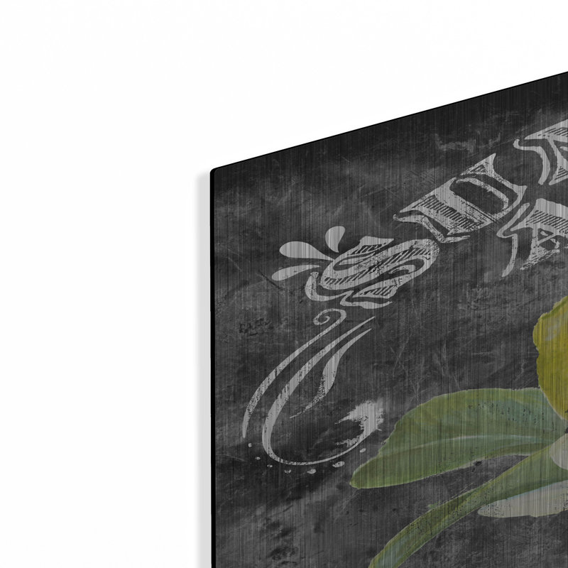 August Grove® «Sunny Acres» par Art Licensing Studio, art mural en métal, H 36 po x l 36 po