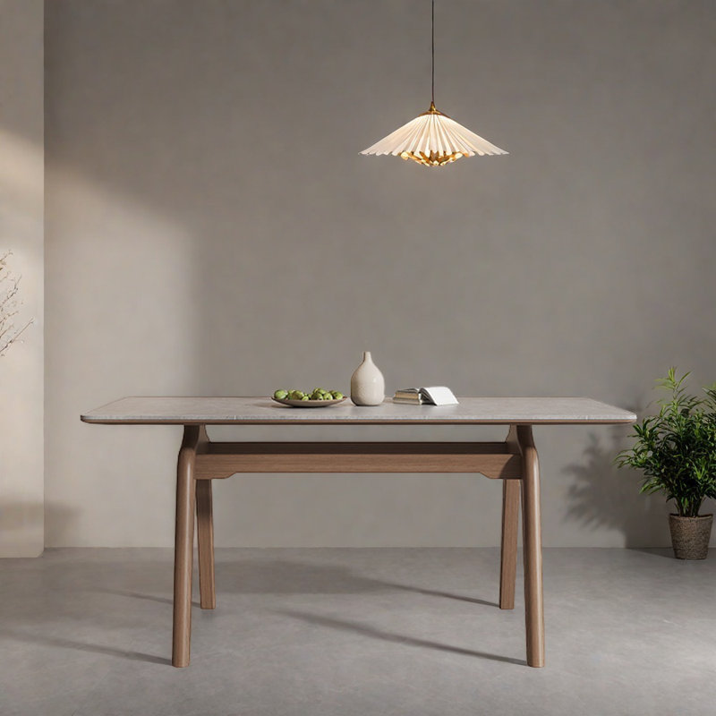 Small rectangular family dining table, 29.52"H x 70.86”L x 35.43"W