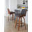 Swivel Upholstered Counter Stool