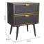 Willcox 50cm W Iron Bedside Table