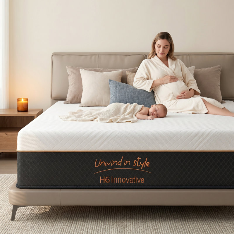 12 Inch Hybrid Mattress, 12", King