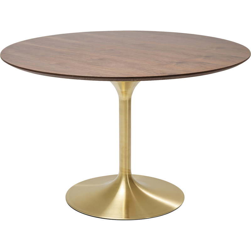 Rectangular Dining Table, Brown, 76cm H x 120cm W x 120cm D