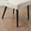 Chaise d'appoint rembourrée en bois massif Bremment-720516586
