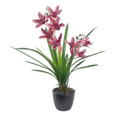 Plastic, Polyethylene (PE) Artificial Arrangement in Pot