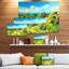 «Color of Summer Landscape», reproduction sur toile tendue-16484567