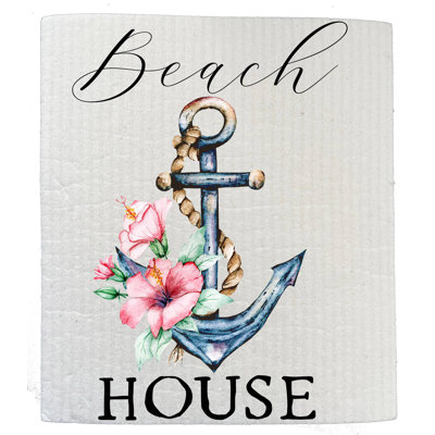 Cotton Waffle Dish Cloth Kitchen Towel