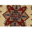 Tapis oriental en laine beige noué à la main 8 pi 9 po x 11 pi Kazak Kazak