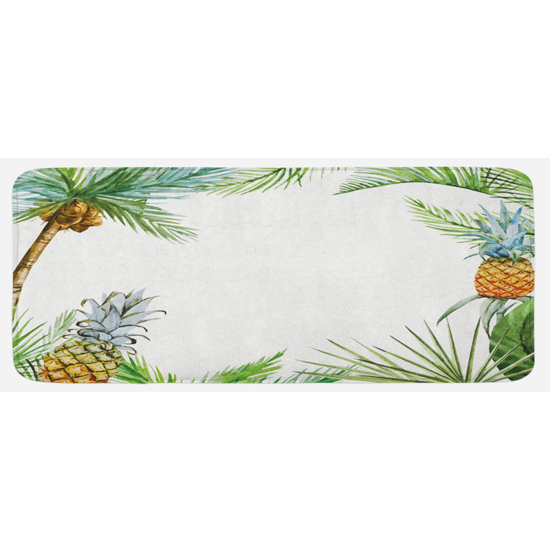 Tapis de cuisine ananas