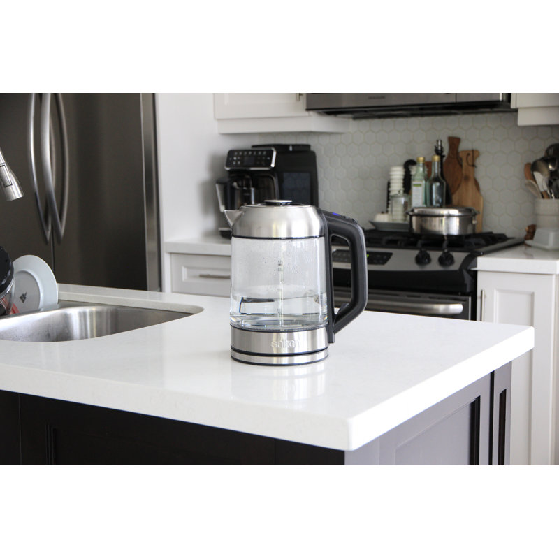 Salton 1.8 Qt. Temperature Control Kettle & Tea Steeper