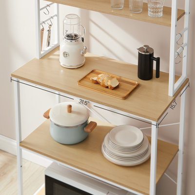 Steel Standard Baker's Rack with Microwave Compatibility