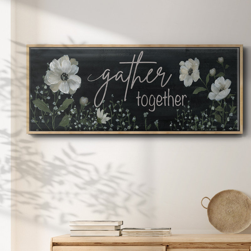 «Gather Together», toile encadrée