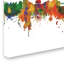 «Iowa City Iowa Skyline», reproduction d'impression sur toile-102058439-57213739