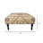 Idra Kilim Loomed Ottoman