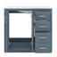 Ensemble de meuble-lavabo 36 po avec lavabo en céramique 36 po, meuble-lavabo autonome avec 3 tiroirs-792698455-792698457