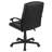 Mid-Back LeatherSoft Office Chair with Armrests