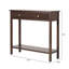 Lorriane 90cm Console Table for Living Room Furniture, 2 Drawers Hallway Table-96390844