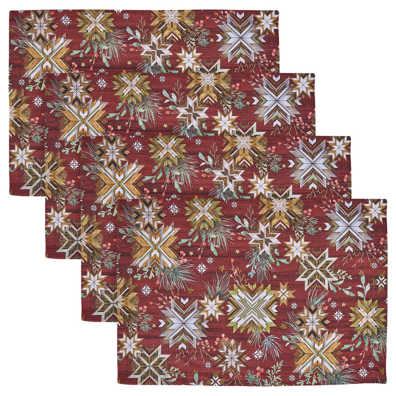 Ensemble de 4 napperons Lilybeth