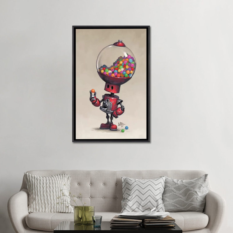 «Memories» par Matt Dixon - reproduction, H 48 po x l 32 po x P 1,5 po, Toile avec cadre noir patiné, Pas de tapis
