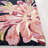 Kamaar Hand Tufted Wool/Cotton Floral Rug in Black/Plum-1155800835