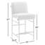 Tabouret de comptoir rembourré 26 po Rooney-93494404