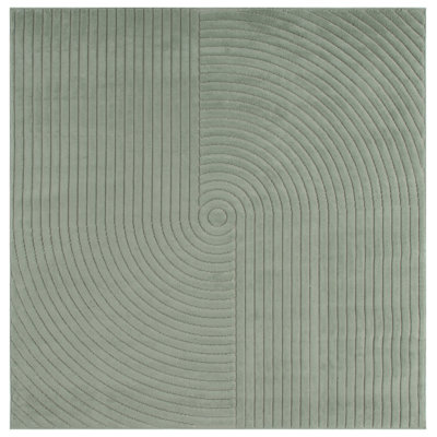 Tapis de couleur unie Emilymarie Performance