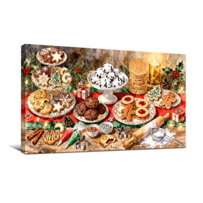 Biscuits et fournitures de pâtisserie de Noël
