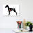 Doberman Undocked by Traci Anderson - Wrapped Canvas Gallery-Wrapped Canvas Giclée-1977577376