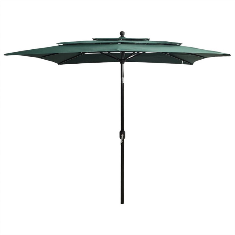 Lilyanna Market Parasol, Green
