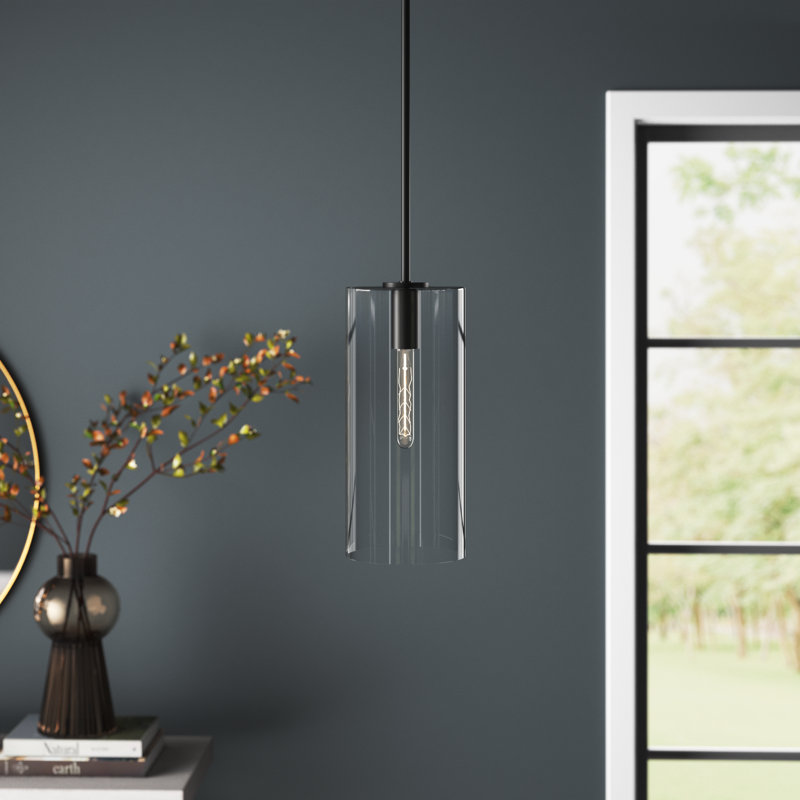 Keaz 1 - Light Single Pendant, Black