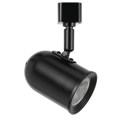 Cal Lighting Black Dimmable Integrated LED Track Light 6"H 7W 430 Lumens 3000K 90 CRI Metal Construction