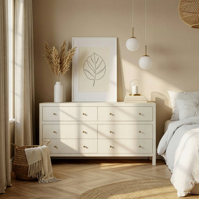 Commode 6 tiroirs 60 po Céline