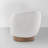 Modern Swivel Barrel Chairs With Wood Base-1809379784
