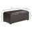 Convertible Leather Storage Bench With 2 Black Ottomans For Living Room, Nail Heads Style, 16" H X 39.68" W 40" D Bench, 13" 13.5" Ottomans, To Table, Great Feature,