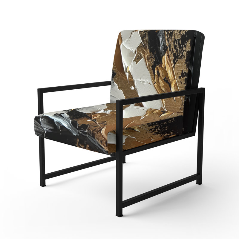 Fauteuil d'appoint rembourré Mystery Awakening, Noir, noir, noir, noir