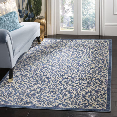 Delphi Damask Hand Woven Area Rug
