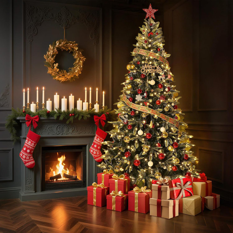 Christmas Tree, 89.76 cm x 42.91 cm