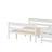 Twin XL Over Queen Bunk Bed With Ladder-1791221772